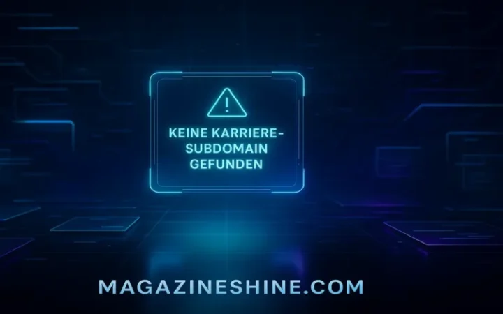 Keine Karriere-Subdomain Gefunden: What It Means and How to Fix It